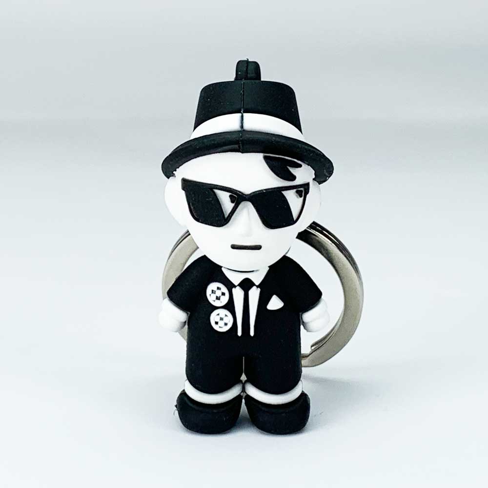 Ska Guy Keychain