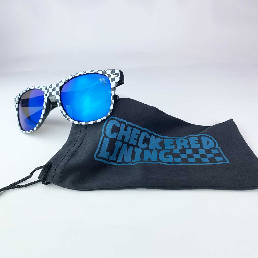 Checkered Sunglasses: Classic Frame