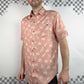 Heavenly Combo Pattern Shirt: Pink Classic Collar