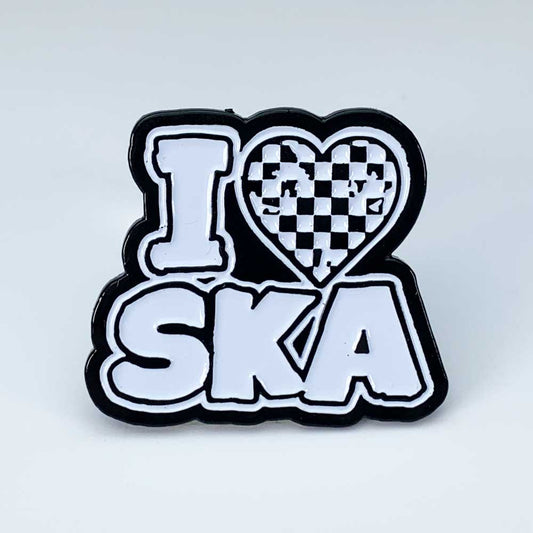 I Love SKA Enamel Pin